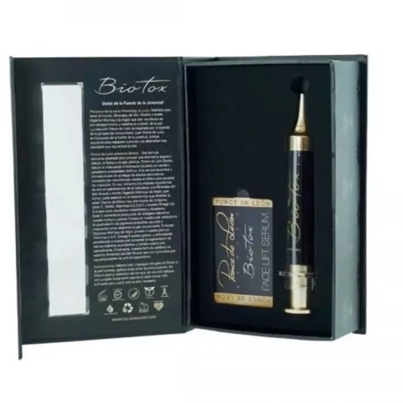 Gold and Black Face Lift Serum